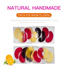 Pack of 12 DIY Eye Masks Shapes, Safe, Healthy, Transparent Face Masks Patch Shapes, Reusable, Under Eye Patches, Shapes, Tray Plate for Skin Care, DIY Products