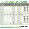 XPRS Nutra Size 0 Empty Capsules - 1000 Count Empty