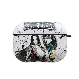 Nother BONICI Protective Case for AirPods Pro, Creative Anime Hero Theme Chinese Landscape Painting Style White Black Soft Silicone TPU Rubber Cover Earbud Earphone Wireless Charging Case -Pattern 7