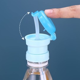 Spill Bottle Top Conversion Drinks Spill Proof Bottle Cover Bottle Lid Toddler Bottle Cover Juice Soda Caps Beverage Bottle Lid Soda Bottle Anti-Spill Child