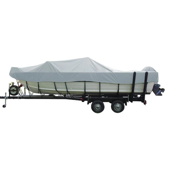 Boat Cover VHFWS-18 O/B PG Gray
