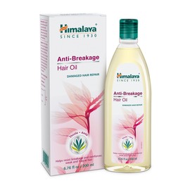 Himalaya Anti-Breakage Hair Oil for Thinning or Brittle Hair & Split Ends, 6.76 oz, 2 Pack