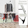 Home-Complete Clothes Drying Rack - 2-Level Laundry Drying Rack with