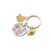 PHAETON 10PCS Teacher Appreciation Keychain with Bee Theme, Honeycomb Charm,