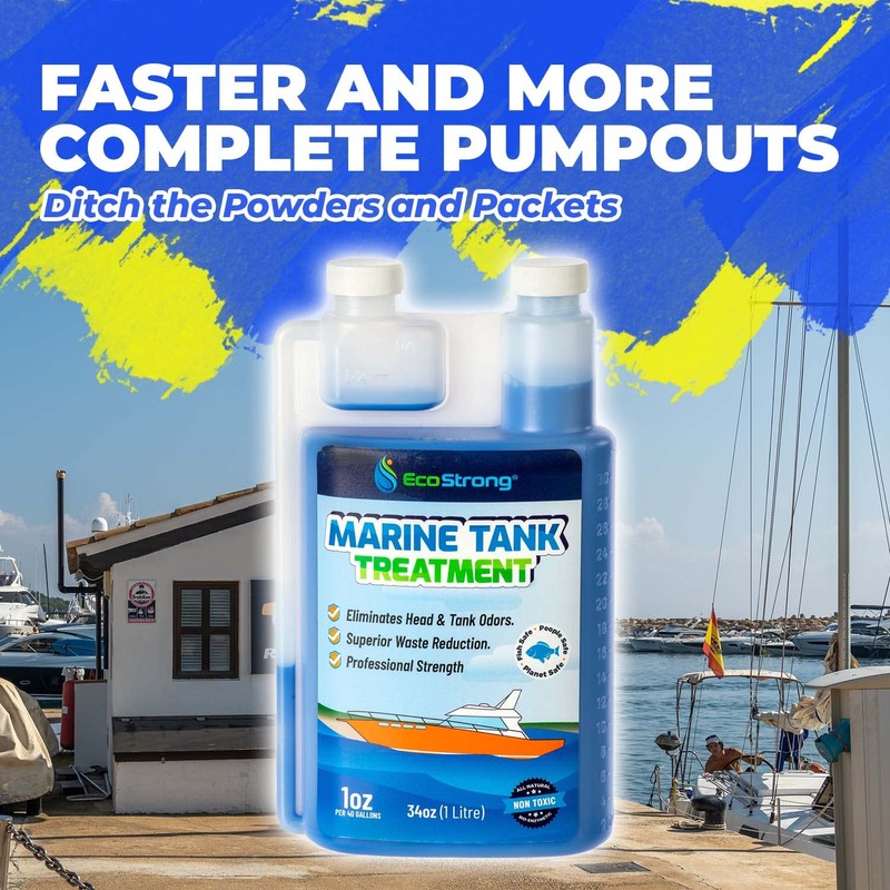Marine Holding Tank Treatment | Powerful Enzymatic Black Water Digesting