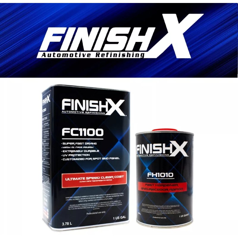 FinishX Ultimate Speed Clear Coat (FC1100 - 1 Gallon) w/