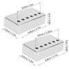 CHICIRIS 2-Piece Electric Guitar Pickup Tray, Pickup Tray LP Humbucker