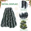 10 m Christmas Garland, Christmas Garland, Fir Garland, Green/White, Fir