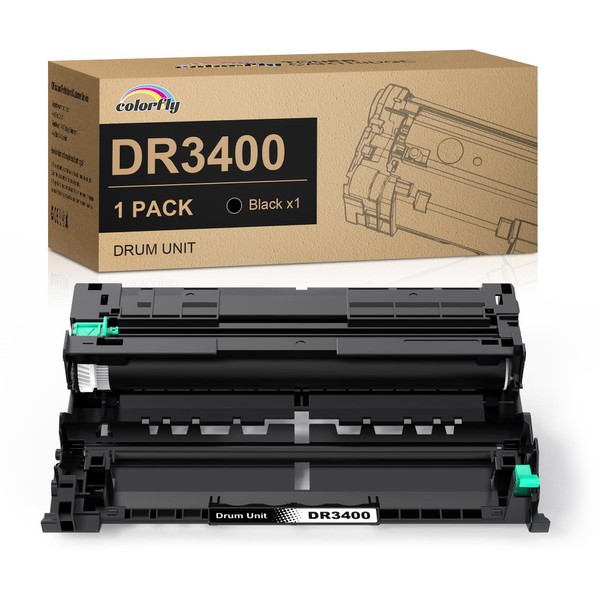 colorfly DR3400 Drum Unit Drum Compatible with Brother DR3400 DR