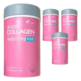 Ever Collagen Time Biotin Low Molecular Collagen 30 sachets, 4 packs, 4 month supply / 에버콜라겐 타임 비오틴 저분자콜라겐 30포 4통 4개월분