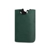 Qilmy Hunter Green - Canasta Cesto para la Colada, Grande,
