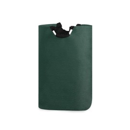 Qilmy Hunter Green - Canasta Cesto para la Colada, Grande, Impermeable, con Asa, Plegable, Ligero, Duradero, para Cuarto de Baño, Dormitorio