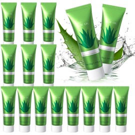 Gel De Aloe Vera Orgánico Para Rostro Y Cuerpo, Tamaño Viaje (16 Unidades), Loción Hidratante Para Después Del Sol, Set Para Todo Tipo De Piel, 30 Ml