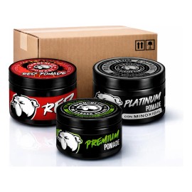 3 Cera Pomade Barberlife Cabello Peinar Fijar Con Frangancia