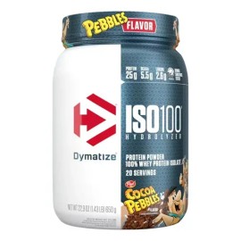 Suplemento Dymatize Whey ISO-100 Sabor Cocoa Pebbles de 650g Polvo                                                                                    