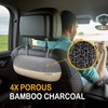 FRiEQ Car Air Freshener, 100% Activated Bamboo Charcoal Air Purifying
