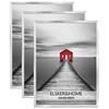 ELSKER&HOME 24x36 Poster Frame 3 Pack, Sliver Picture Frame for