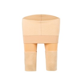 OUYE Women's Soft Fleece Lined Thermal Tights Tummy Control Comfort Warm Leggings Nude