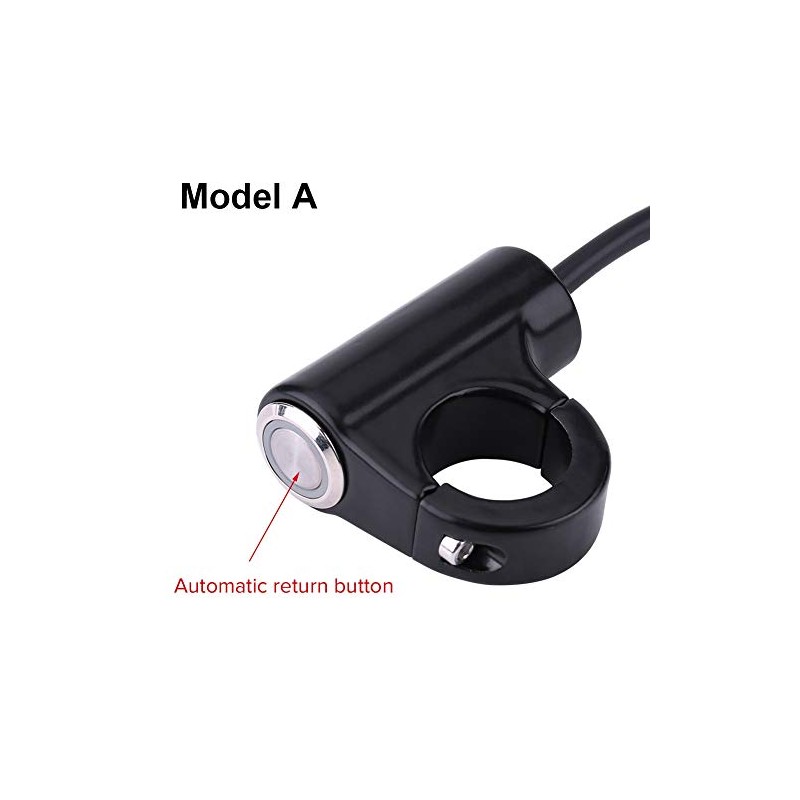 Motorcycle Handlebar Control Switch, 22 mm Motorcycle Handlebar Mount On/Off