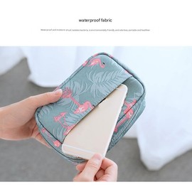 Makeup Bag Travel Cosmetic Bag Toiletry Bag Organizer Pouch Purse Travel Accessories (Pink, One Size)