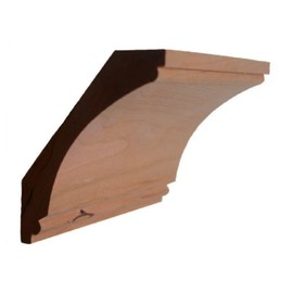 EWCR43 Cove Crown 7/8" x 4-1/4" Unfinished 3-1/4" High x 2-3/4" Deep, Cherry, 94"
