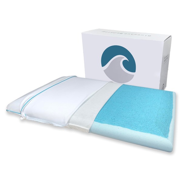 Bluewave Bedding Ultra Slim CarbonBlue Max Cool Gel Memory Foam
