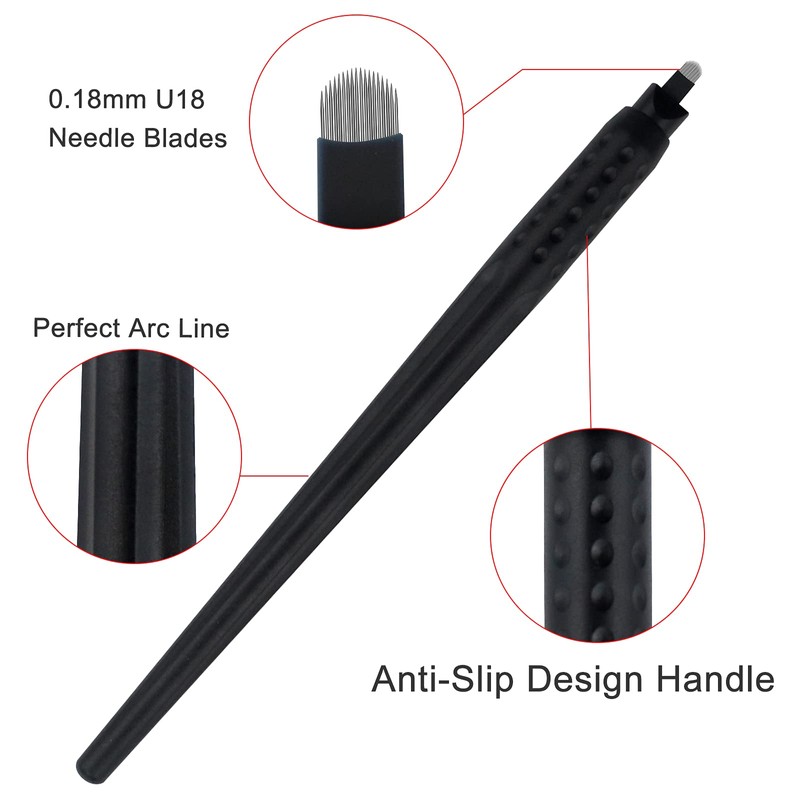 Guapa Disposable Microblading Nano 0.18mm U18 Permanent Makeup Blades Pen