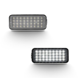 VIPMOTOZ Full LED Truck Trunk Bed Lights With Wire Harness Cargo Box Lamp Kit Replacement Compatible with 2020-2023 Toyota Tacoma Chrome Housing Clear Lens, Driver & Passenger Side, 2-Piece Assembly