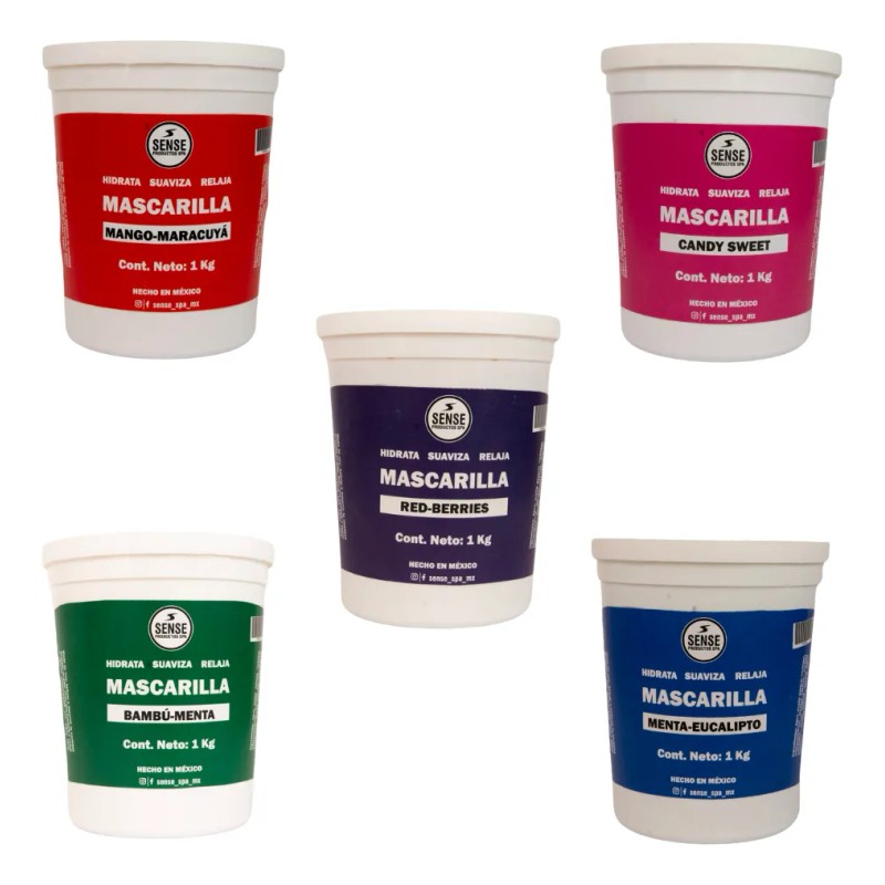 Mascarilla Para Pies 1 Kg Pedicure, Hidrata, Humecta Suaviza