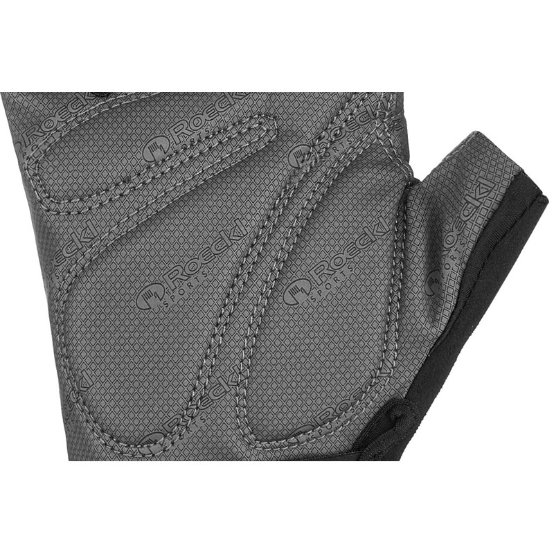 Roeckl Busano Cycling Gloves Short Black/Green 2023: Size: 7.5