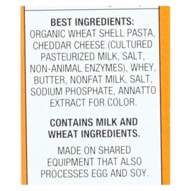 UD_Annies Homegrown Macaroni And Cheese - Organic - Shells And Real Aged Cheddar - 6 Oz - Case Of 12