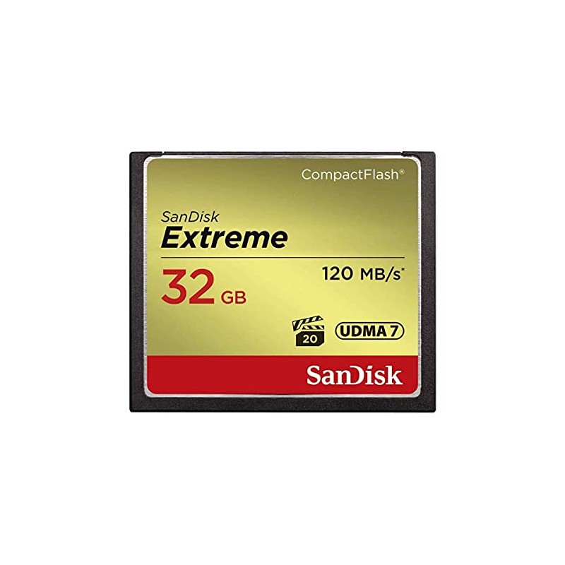 SanDisk 32GB Extreme CompactFlash Memory Card