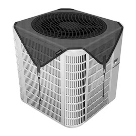 Kipiea Central Air Conditioner Mesh Covers for Outside Units, Top Universal Upgrade Mesh Outdoor AC Unit Cover Defender for All Seasons (26" x 26")