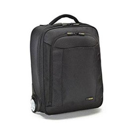 Targus CityGear Overnight Business Roller, Medium, Black, 25L, Spinner, 7 lbs, 17.55 x 8.6 x 16.50 inches, Fits 17.3" Laptops and Under, Nylon, 2 Wheels, TAA Compliant: No