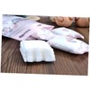 WOONEKY 3sets Individual Pack Makeup Facial Cotton Pads Soft and
