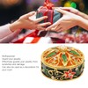 Metal Jewelry Box Innovative Exquisite Hand Painted Hinged Jewelry Organizer