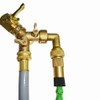 Brass Hose Splitter Garden Hose Y Valve Connectors 2 way