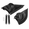 2pcs Door Pillar Tweeter Cover Trim Car Adaptations Replacement for