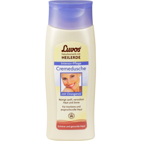 Luvos Heilerde Intensive Care Shower Cream with Orange Oil 200 ml Gel