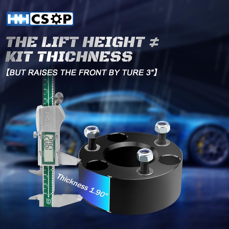 HHCSOP 3" Front Leveling Lift Kit for 2006-2023 Dodge Ram
