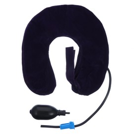 KOMBIUDA 1pc Inflatable Cervical Pillow U Shaped Neck Support for Office and Travel Lightweight Design for Spine Alignment and Posture Correction Alleviates Fatigue and Stress