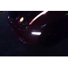 iJDMTOY Black-Out Smoked Lens White Full LED Front Fender Side