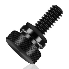 YALTIES 1Pc Seat Bolt Rear Mount Screw Black Compatible for Harley Davidson Touring Softail Dyna Sportster 1996-2025