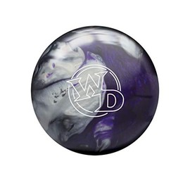 Brunswick Bowling Products Columbia 300 White Dot PRE-DRILLED- Black/Purple/Silver 6lbs