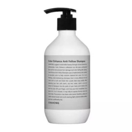 Charong 차홍 컬러 안티 옐로우 보색 미용실 샴푸 염색 300ml Cha Hong Color Anti Yellow Toning Shampoo for Salon Use 300ml
