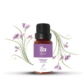 Lavender Essential Oil by Organic Alley | 100% Pure Therapeutic Grade | Natural Aromatherapy Oil | Essential Oil for Relaxation | Lavandula Angustifolia (0.33 Fl Oz, Lavender)