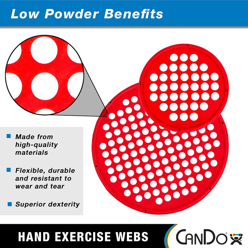 Cando® 10-0862 Power-Web - Hand Grip Trainer, Hand strengthener, diameter