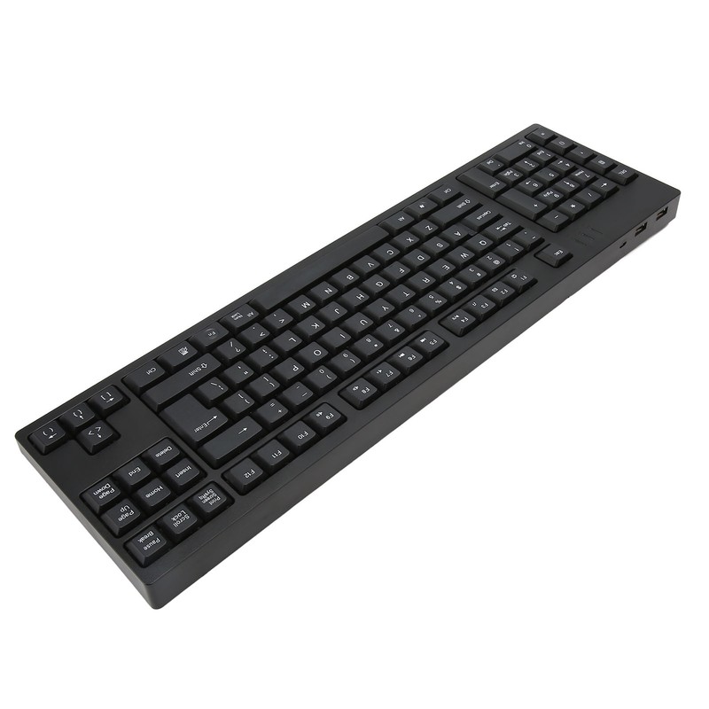 109 Key Left Hand Keyboard USB Wired 2 HUB Keyboard
