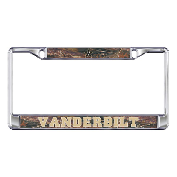 Craftique Vanderbilt Plate_Frame (Domed CAMO Vanderbilt Frame (25636))