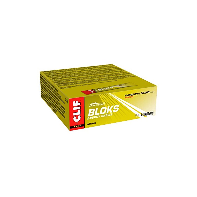 Clif Bar Blok Energy Chews, Margarita, 1080 g